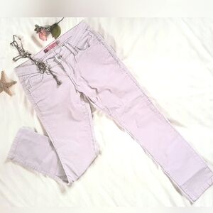 LEVI'S 518 Light Dusty Pink Cordoroy Low Rise Jeans